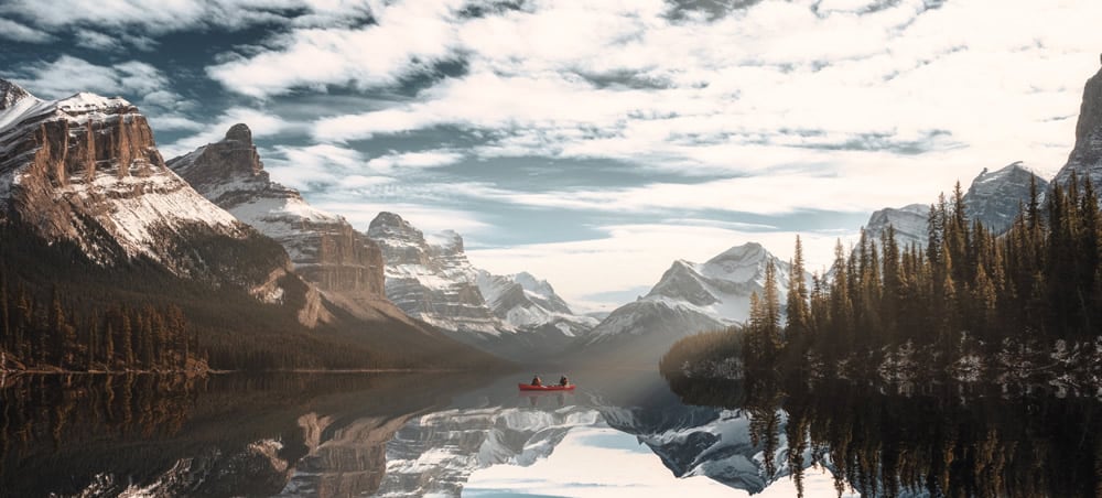 kayaking the canadian rockies