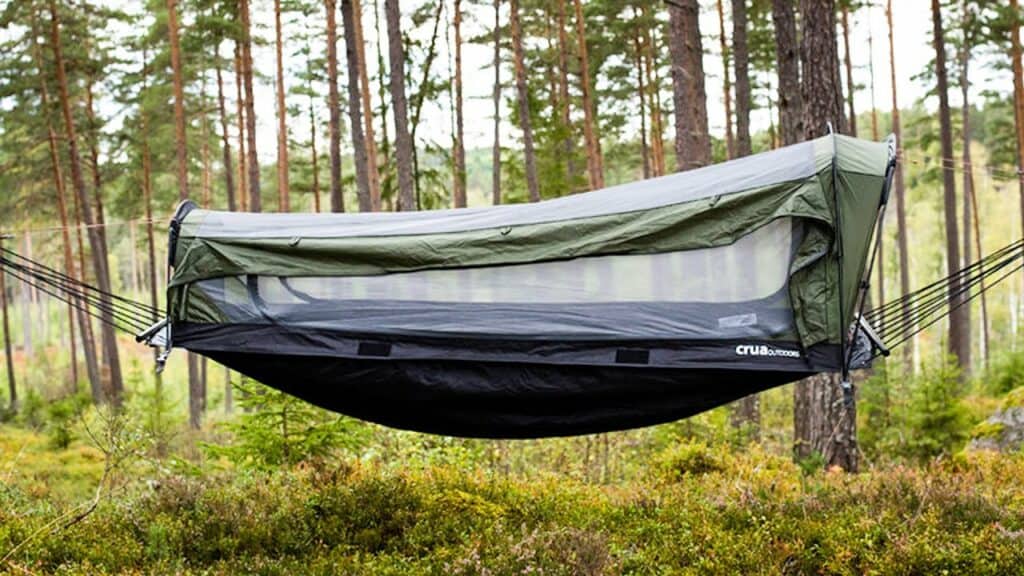 sky camping hammock tent with insect netting