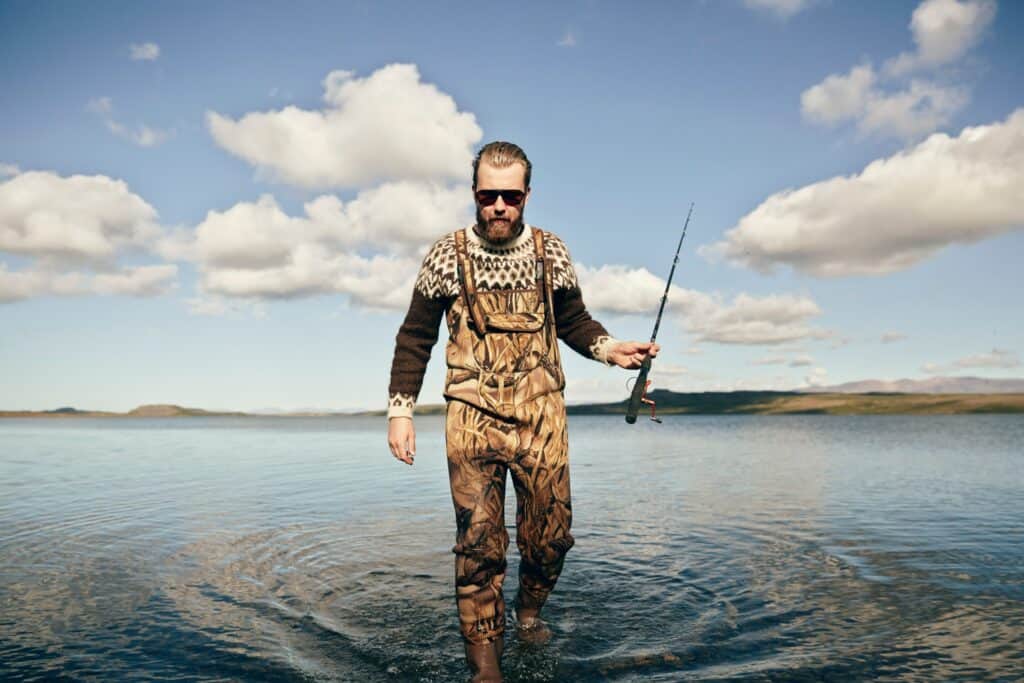 best trout fishing tools - polarized glasses and waders