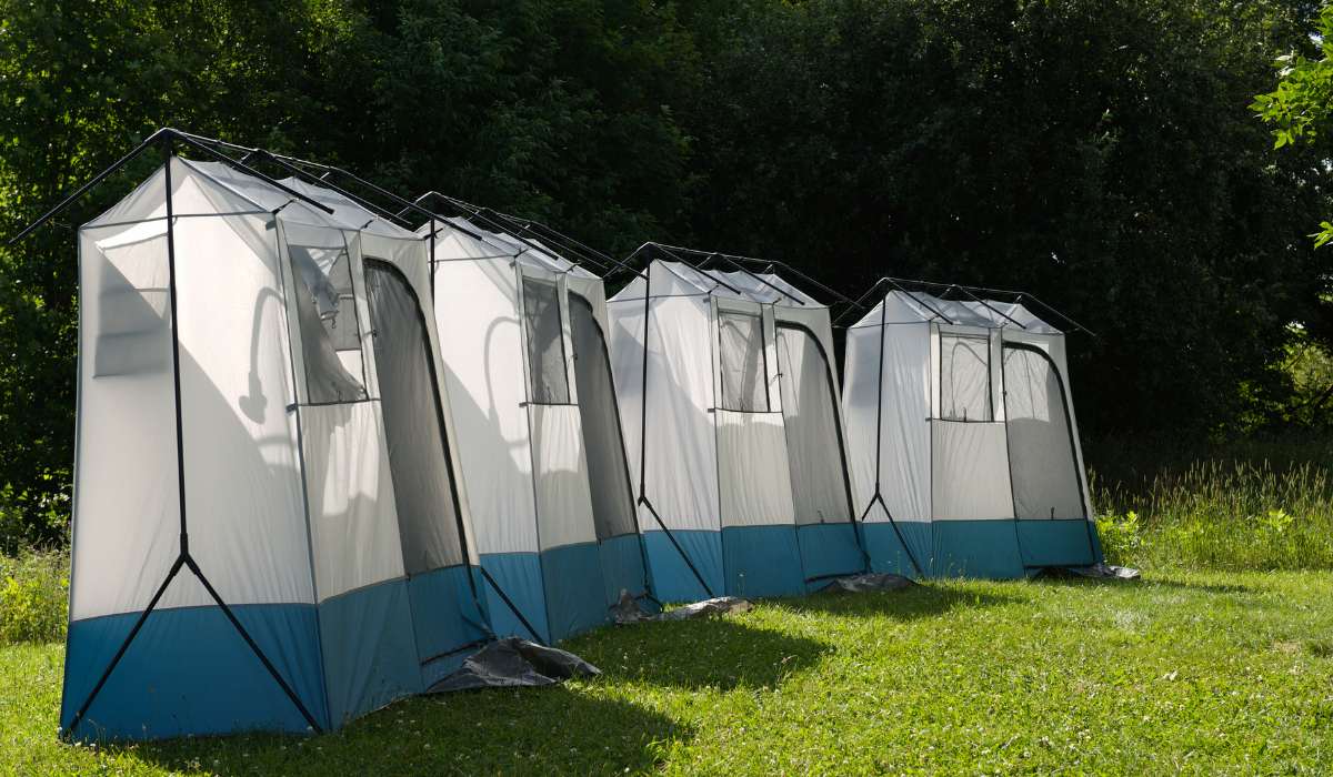Camping Shower Tents Staying Clean While Camping